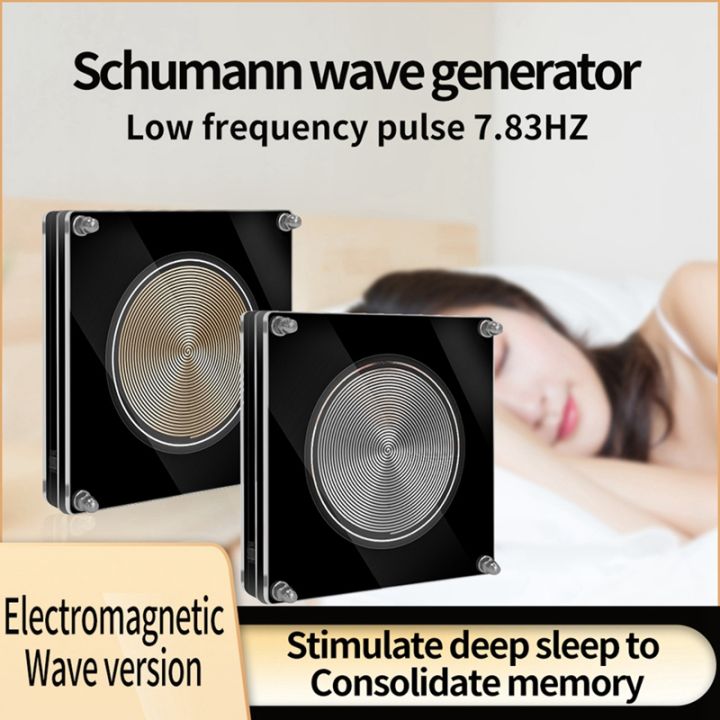 1set-schumann-waves-ultra-low-frequency-pulse-generator-sleep-improver-schumann-waves-generator-plastic-gold