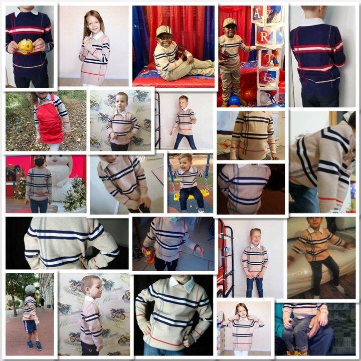 1-8t-toddler-kid-boy-sweater-spring-winter-clothes-warm-pullover-top-long-sleeve-plaid-sweater-girl-fashion-gentleman-knitwear