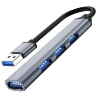 [HOT HAIXWLXKWW 589] USB3.0 Type C 4พอร์ต Splitter เพื่อฟังก์ชั่น Hub Adapter สำหรับอุปกรณ์เสริมแล็ปท็อป