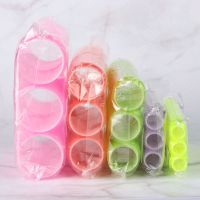 【CW】 6 Pcs Size Grip Large Hair Rollers Hairdressing Curlers Styling Tools Accessories Color