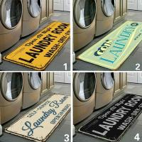 Non-Slip Floor Mat Laundry Room Mat Entrance Doormat Self-Service Bath Mat Carpet Laundry Room Decor Balcony Rug Alfombra Tapis