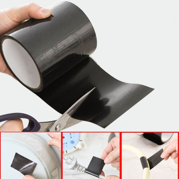 1-52m-super-strong-fiber-waterproof-stop-leaks-seal-repair-tape-performance-self-fiber-fix-tape-เทปซ่อมท่อ-shop5798325