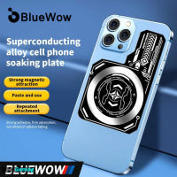 BlueWow H3โทรศัพท์มือถือคูลเลอร์สติ๊กเกอร์แม่เหล็กดูดระบายความร้อนคอมโพสิตแช่แผ่นล้างทำความสะอาดได้โทรศัพท์มือถือคูลเลอร์แม่เหล็กสติ๊กเกอร์