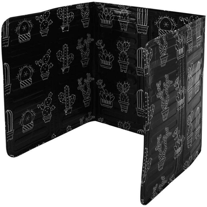 1Pcs Kitchen Grease Aluminum Foil Insulation Block Oil Splash Board