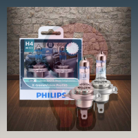 หลอดไฟหน้าคู่ PHILIPS H4 12V 60/55W X-tremeVision Pro150