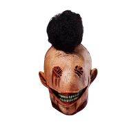 Pickmine 2023 new Halloween Headwear, Flexible Latex Scary Facewear Party Prop for Cosplay Masquerade dn