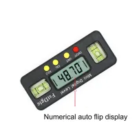 【Be worth】 Cottage Craft 100Mm Digital Protractor Angle Finder Inclinometer Electronic Level Box With Magnetics Angle Measuring Carpenter Tool