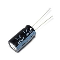 50PCS/LOT Electrolytic Capacitor 400V/1uF 400V 1UF 6*13 WATTY Electronics