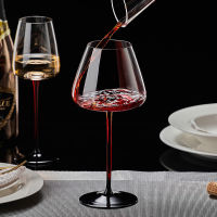 แก้วไวน์สีแดงเกรดสูงชุดแก้วไวน์ Stemware สไตล์สร้างสรรค์ Ins Nmckdl