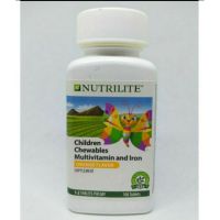 children chewable multivitamin and iron วิตามินรวมสำหรับเด็ก จำนวน 100 เม็ด