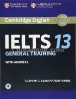 Chulabook(ศูนย์หนังสือจุฬาฯ)|c323|9781108553193|CAMBRIDGE IELTS 13 GENERAL TRAINING: AUTHENTIC EXAMINATION PAPERS (STUDENTS BOOK+ANSWER+AUDIO)