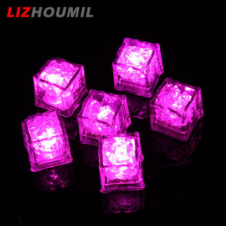 lizhoumil-ก้อนน้ำแข็งไฟ-led-ส่องสว่างหลากสี-ของขวัญของเล่นสำหรับบาร์โรงแรม-ktv-12ชิ้น