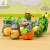 งานฝีมืออะนิเมะญี่ปุ่นแบบ FULUPUGANG My Meighbor Totoro โมเดลเทพนิยายตกแต่งบอนไซของตกแต่งในสวนโมเดลตัวจิ๋วภูมิทัศน์ขนาดเล็ก