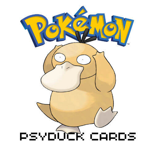 Psyduck and Golduck Pokemon Cards | Lazada PH