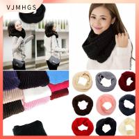 VJMHGS Fashion Long Warm Knitting Wool Scarf Shawl Infinity Circle Cable Neck Cowl Collar