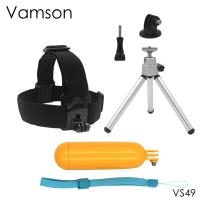 Tripod Mini Monopod Head Strap Floaty Bobber with Screw For Xiaomi for Yi 4 K for Gopro Hero 5 4 3+ for SJCAM for SJ4000 VS49