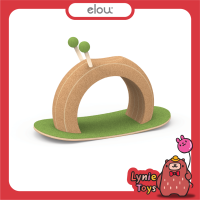 Elou ของเล่นไม้ หอยทากโยกเยก Snail