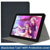 สำหรับ Tab7wifi Blackview ขนาด10.1นิ้วขาตั้งแท็บเล็ตหนัง PU เคสครอบปกป้อง