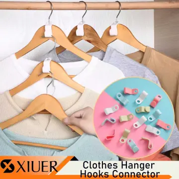 Clothes Hanger Connector Hooks, 30Pcs - ABS Hanger Extender Hooks