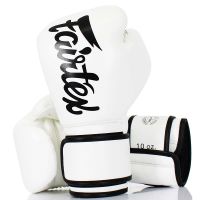 Fairtex Boxing Gloves Gloves BGV14 White  MICROFIBER 8-10-12-14-16 oz. นวมแฟร์เท็กซ์ BGV14 ขาว ไมโครไฟเบอร์ นวมต่อยมวย