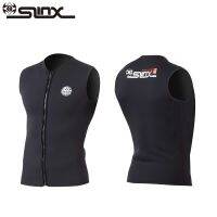 Slinx 3มิลลิเมตร N Eoprene ดำน้ำเสื้อกั๊กเสื้อกั๊กผู้ชายผู้หญิงแขนกุด W Etsuit ขนแกะซับชุดชั้นในชุดว่ายน้ำชุดว่ายน้ำ S-XXXL