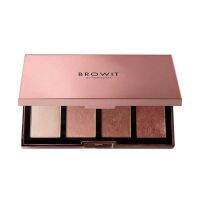 Browit โชว์โกลว์ไฮไลท์เตอร์พาเลท 4g x 4สี Browit Show Glow Highlighter Palette 4g x 4Colors 084113