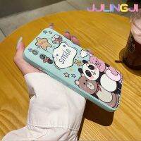 Jlingji เคสปลอกสำหรับ Samsung โน๊ต20อัลตร้าเคสขอบซิลิโคนลายการ์ตูนรูปยิ้มรูปสัตว์เคสโทรศัพท์แบบน้ำนิ่มแบบดั้งเดิมเคสป้องกันกล้องคลุมทั้งหมดเลนส์เคสฝาครอบเคสนิ่มด้านหลัง