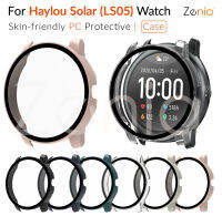 Zenia ที่มีสีสัน PC ผิวง่ายเปลี่ยนคุ้มครองที่ครอบคลุมกรณีเชลล์สำหรับ Haylou Solar LS05 ดูสมาร์ทกีฬาอุปกรณ์เสริมดูสมาร์ท