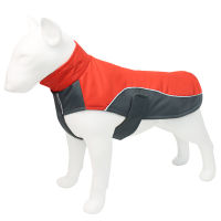 Autumn Winter Large Dog Coat Hot Sale Reflective Waterproof Dog Coats Pet Puppy Dog Neck Opening Raincoat Red Blue Dog Clothes