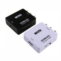 ความเร็วสูง HDMI อะแดปเตอร์เอวีอาร์ซีเอตัวแปลง HDMI RCA AV CVSB LR คอมโพสิตวิดีโอ AV Scaler Converter สำหรับพีซี HDTV โปรเจคเตอร์