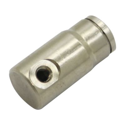 ；【‘； Slip-Lock End Cap Connector With 1 Hole Pneumatic Joint Quick Coupling Mist Cooling System Quick Connector Pipe Joint 1 Pc