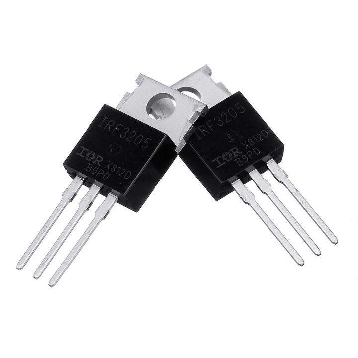 10ชิ้น-irf3205pbf-irf3205-mosfet-mosft-55v-98a-8mohm-97-3nc-to-220ทรานซิสเตอร์