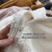 UNIQLO Một Ngày Duy Nhất Ark 199 Áo Khoác Mùa Đông Dày Cổ Lông Mịn Quần