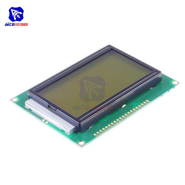 2023-new-baoqingli0370336-diymore-128x64จุดกราฟิก12864โมดูลจอแสดงผลชนิด-lcd-backlight-st7920-iic-i2c-spi-สำหรับ-arduino-raspberry-pi-stm32-3d-เครื่องพิมพ์