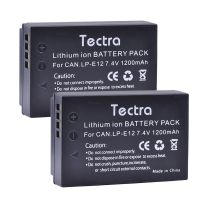 ZZOOI Tectra 1200mAh LP-E12 LPE12 Camera Battery For Canon EOS M10  Kiss X7  Rebel SL1  EOS 100D  SX70 HS  EOS-M/ M2/ M50/ M100/ M200