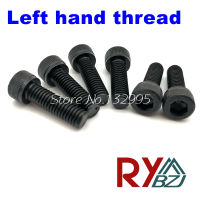 ด้ายซ้ายสกรู10ชิ้น/ล็อต M3 M4 M5 M8 M10 * L Grade12.9 Din912ด้ายซ้าย Hex Socket Head Cap Screw