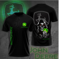 John Deere Racing Team 3D T-Shirt Summer Fashion Men Oversized Tee Shirts Short Sleeve Children Clothing 05