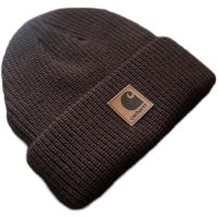 High-end retro American tooling Carhartt woolen hat for men and women winter all-match knit beanie upgrade version