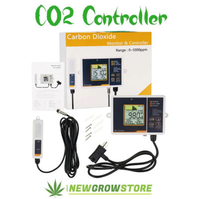 [ready stock][ส่งฟรี] มาใหม่! ปี2023! Co2 Controller เครื่องวัดและควบคุมก๊าซคาร์บอนไดออกไซด์ CO2 Monitor ควบคุมการเปิด-ปิด อัตโนมัติมีบริการเก็บเงินปลายทาง