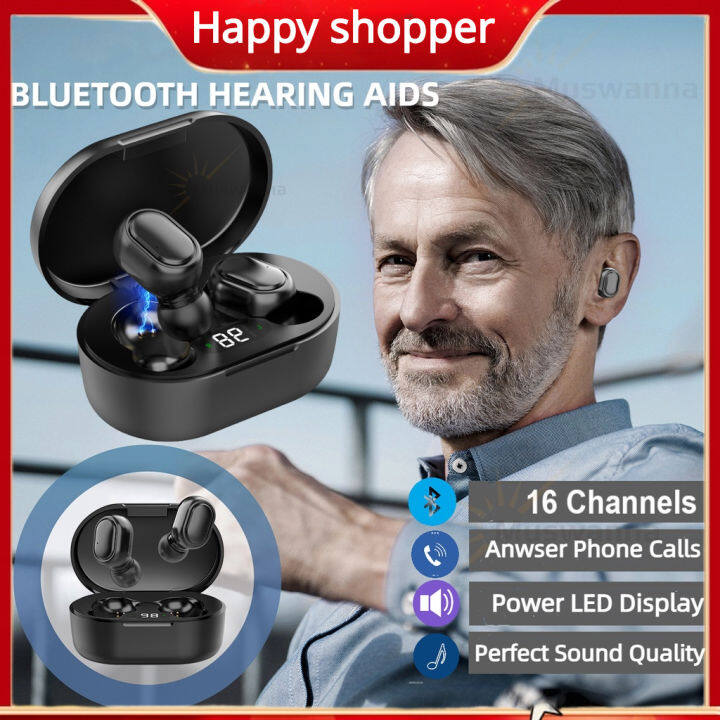 Hearing Aids Wireless Bluetooth Hearing Aid Inner Ear Digital Hearing ...