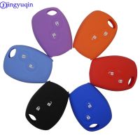 【cw】 jingyuqin Remote 2 Buttons Silicone Rubber Car Key Case Cover For Renault Kangoo DACIA Scenic Megane Sandero Captur Twingo Modu 【hot】