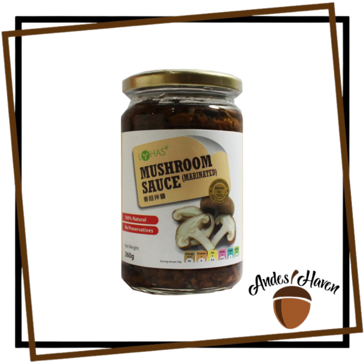 【Lohas】Mushroom Sauce 360g Lazada
