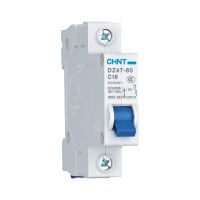 CHINT DZ47-60 1/2/3/4P AC 230/400V เบรกเกอร์ C 1 2 3 4 5 6 10 15 16 16 20 32 40 50 60A Type C ตัวป้องกัน Short Circui