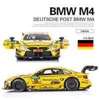 M8 Bmw M4 Gte Le Mans โมเดลรถของเล่นจำลองแบบจำลองรถแข่งอัลลอยด์ของเล่นเด็กคอลเลกชันเสียงและเบา