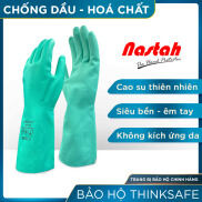 Găng tay chịu dầu Nastah NF1513 chống hóa chất thoáng êm tay xuất xứ