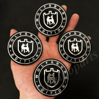 4x 65MM WOLFSBURG EDITION Car Wheel Center Hub Cap Badge Emblem Decal Sticker