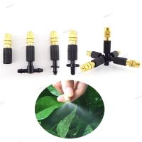 Gardening Water Cooling Misting Brass Nozzle Spray Sprinkler Copper Head 4/7mm Water Hose Connector Lawn Watering System 17TH