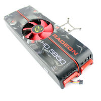 NEW Fan For XFX For AMD HD5850 53*53MM HD 5850 Graphics card Graphics card heat sink cooling fan Display card radiator