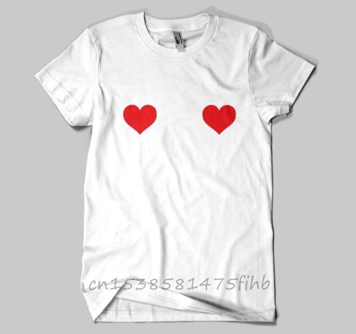 heart-nipples-red-print-women-t-shirt-no-fade-premium-casual-funny-shirt-for-lady-woman-t-shirts-graphic-top-tee-customize