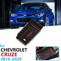 【2023】 purplekattt รถ Organizer อุปกรณ์เสริมสำหรับ Chevrolet Cruze 2 MK2 2016 2017 2018 2019กล่องกล่องเก็บจัดเก็บกล่องกล่อง